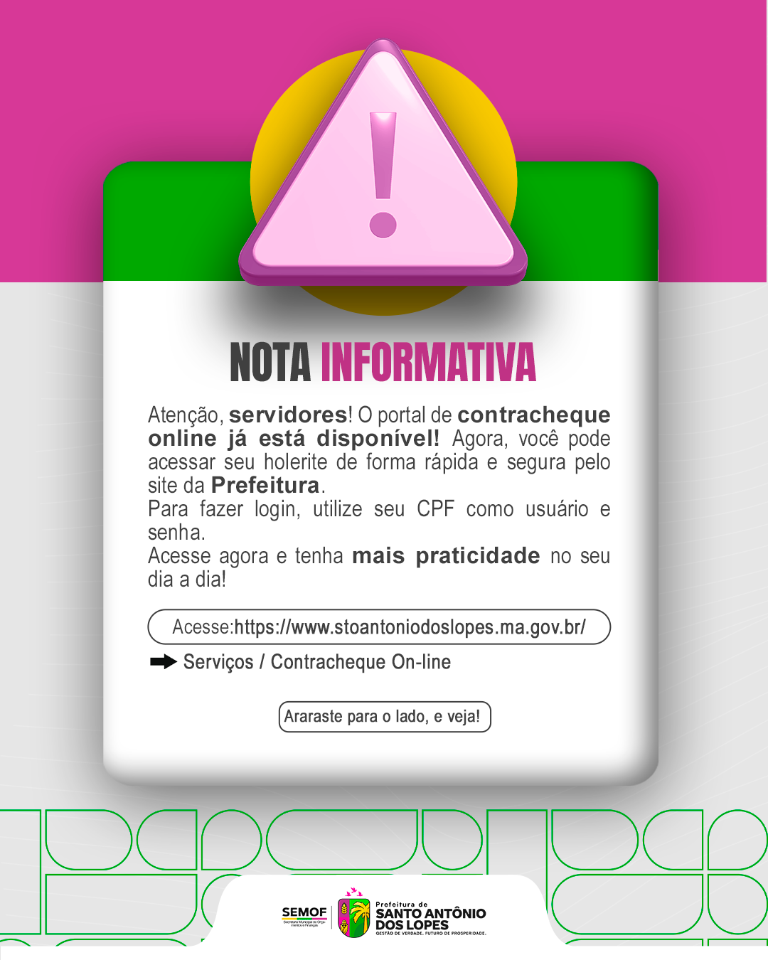 NOTA INFORMATIVA
