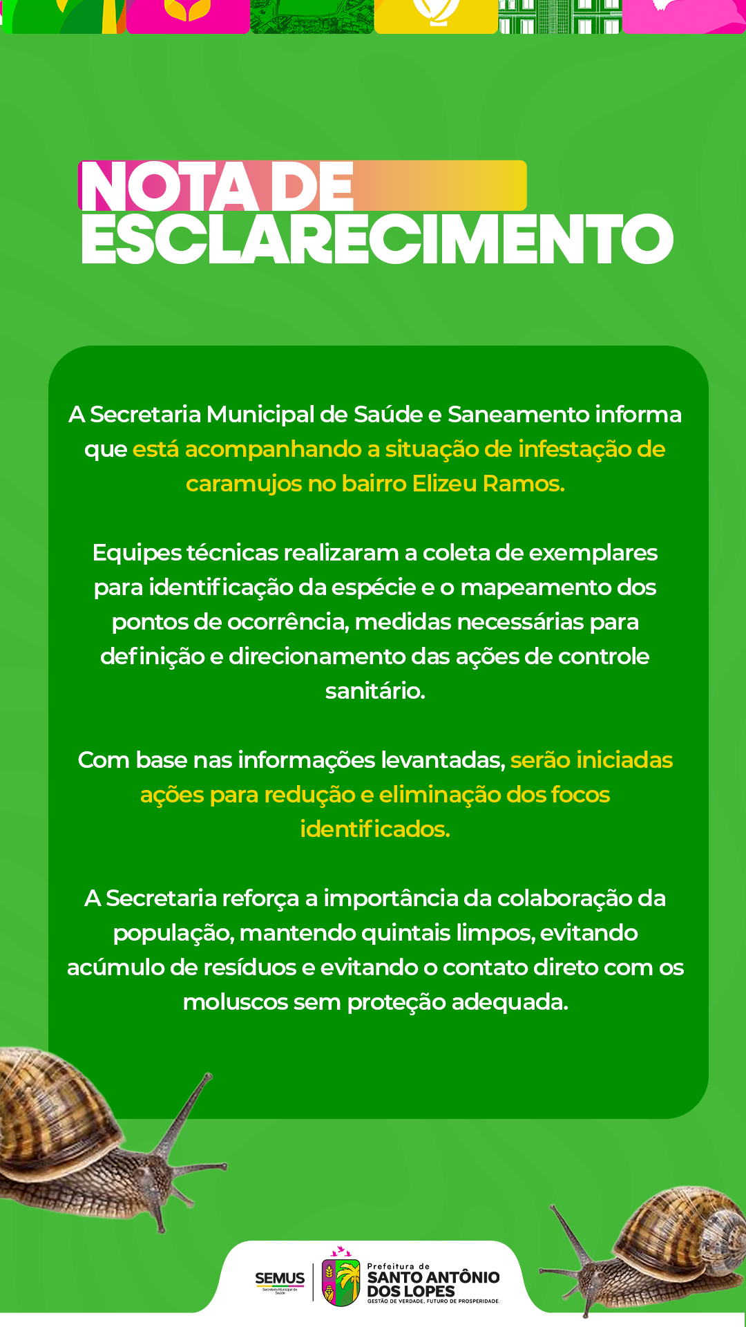 NOTA DE ESCLARECIMENTO